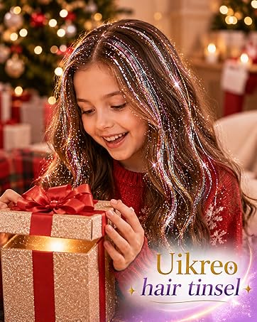 Uikreo hair tinsel model show 03