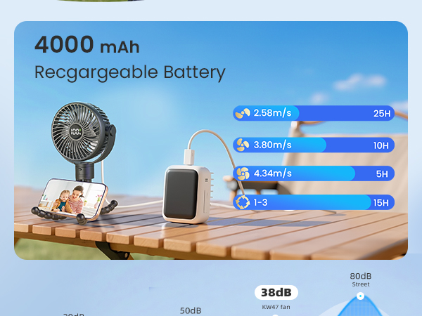 4000mAh Rechargeable Battery