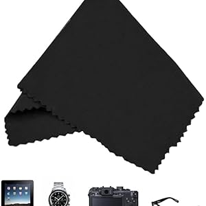 microfiber cleaning cloth reusable washable lint free soft smudge free