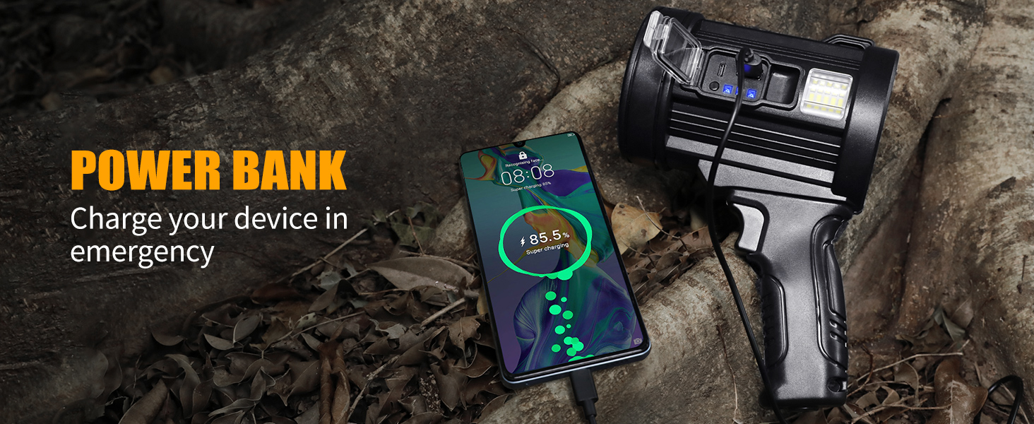 battery powered spotlight