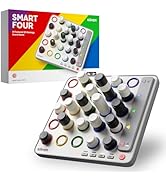 GiiKER Smart Four, 3D AI-Powered 4 in a Row Game, Strategy Board Games with Integrated Referee fo...