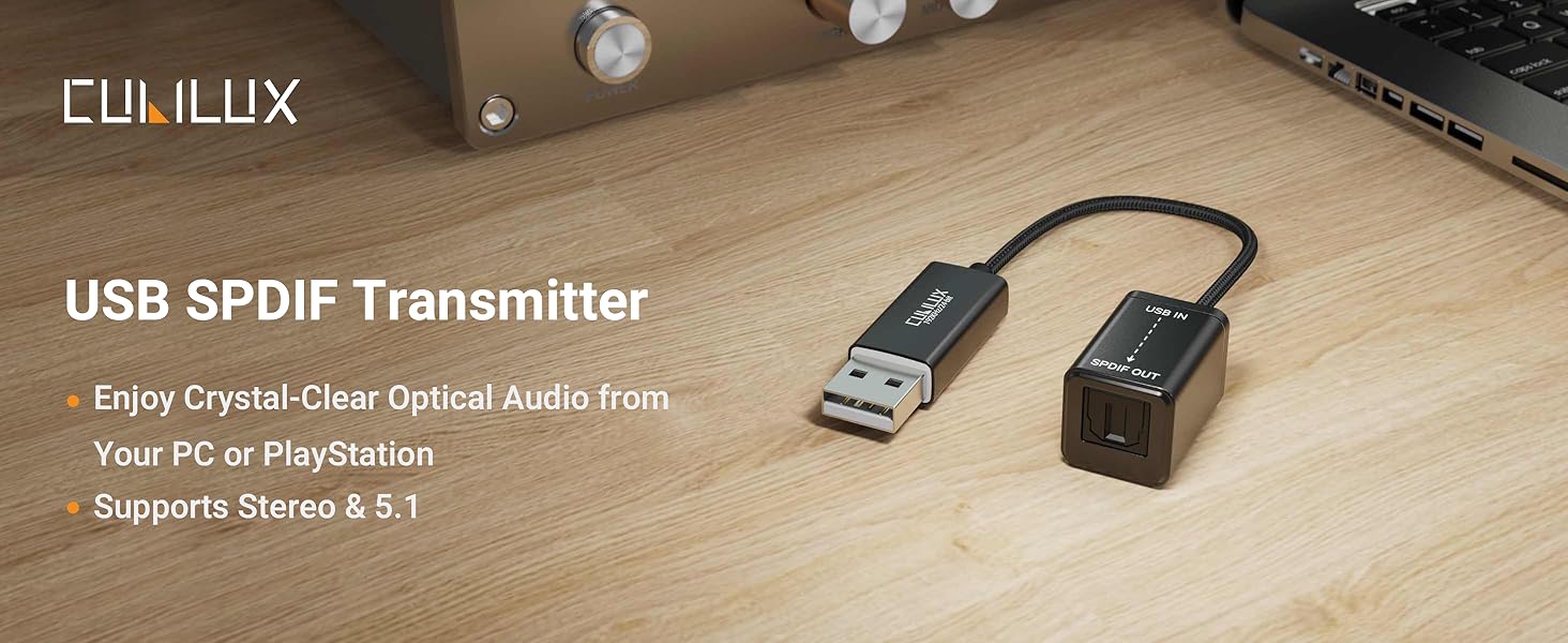 Cubilux USB SPDIF Transmitter