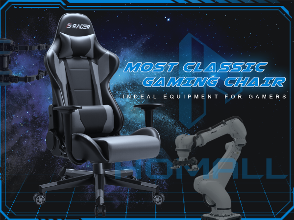 grey gaming chair