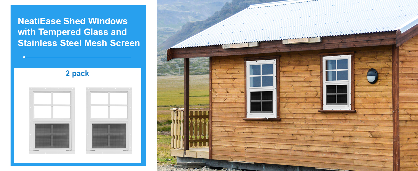 shed windows