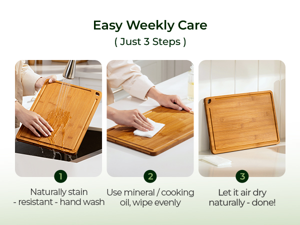 Wooden Cutting Boards set