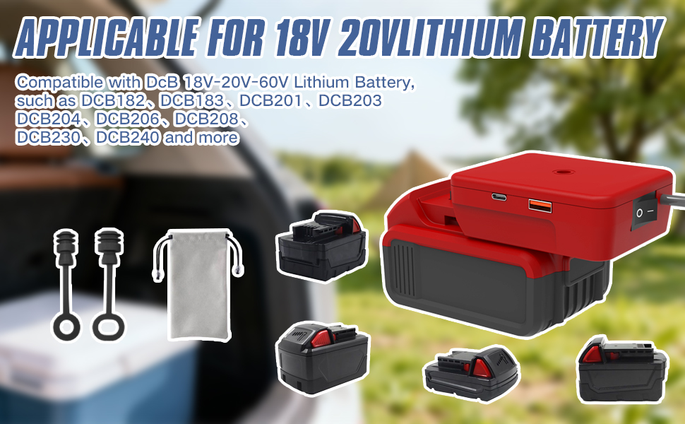 Starlink Mini 18V Battery Adapter