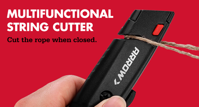 utility knife safety box cutter opener razor blade knife belt pocket knife retractable boxcutter