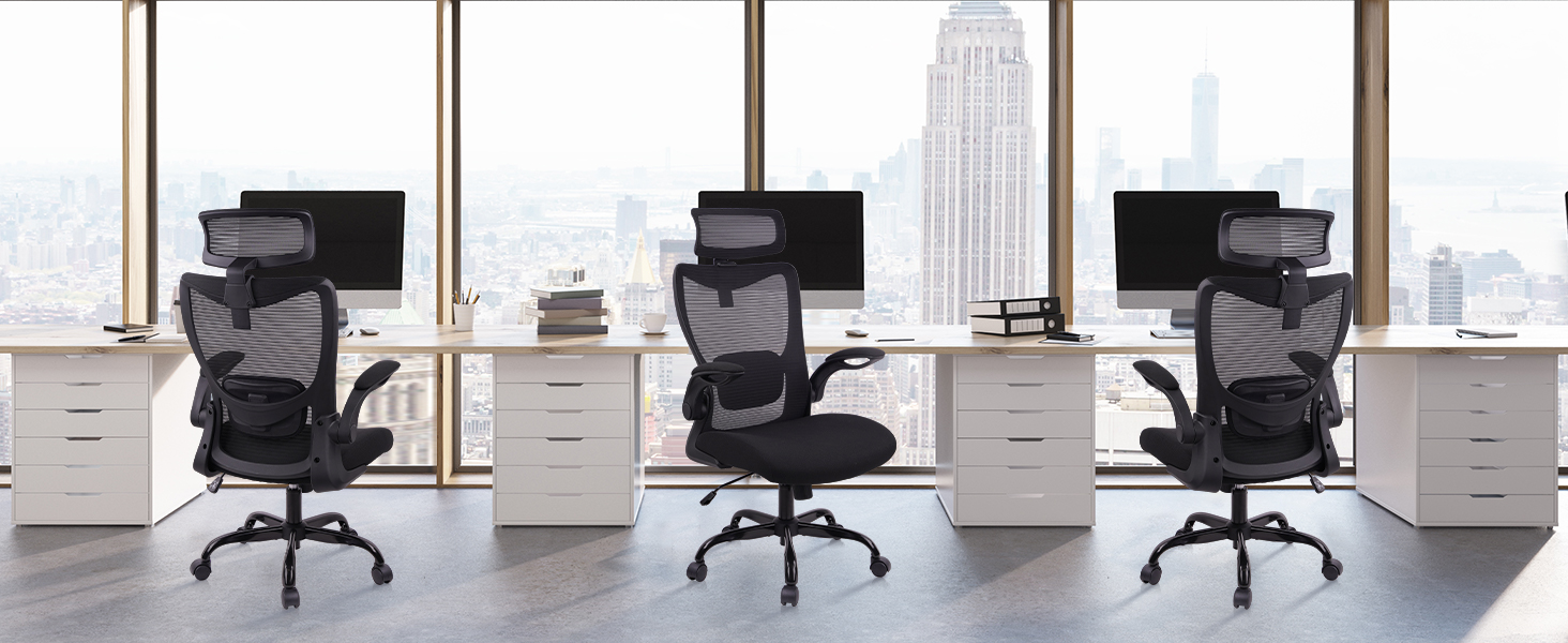CLATINA Office Chair Ergonomic Mesh Desk Chair