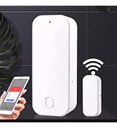 BVAZTVP Door and Window Sensors WiFi,Smart Door Open/Closed Detectors for Home Security,Compatibl...