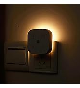 TORANKOS Three Color Temperature Dimmable Night Light Plug in Wall, with Auto Dusk to Dawn Sensor...