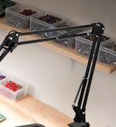 magnifying work light with clamp magnifying lamp with light for crafts magnifying light for sewing