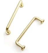 Brushed Gold Cabinet Bar Pulls - 3-3/4 Inch(96mm) Hole Center Classic Vintage Drawer Handles,Kitc...