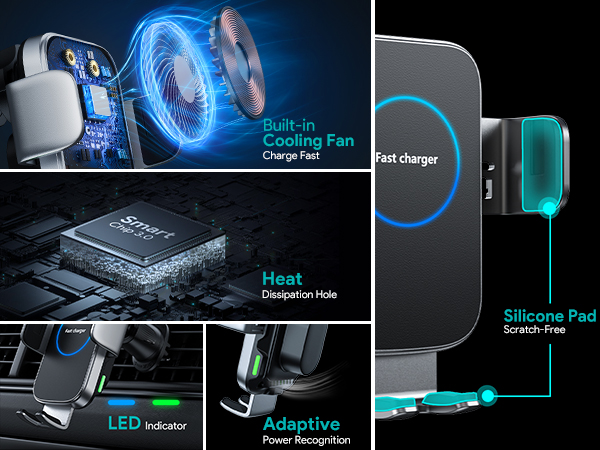 wireless car charger iphone