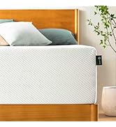 Zinus 14 Inch Queen Green Tea Memory Foam Mattress, Fiberglass Free, Medium Firm Feel, Zoned Pres...