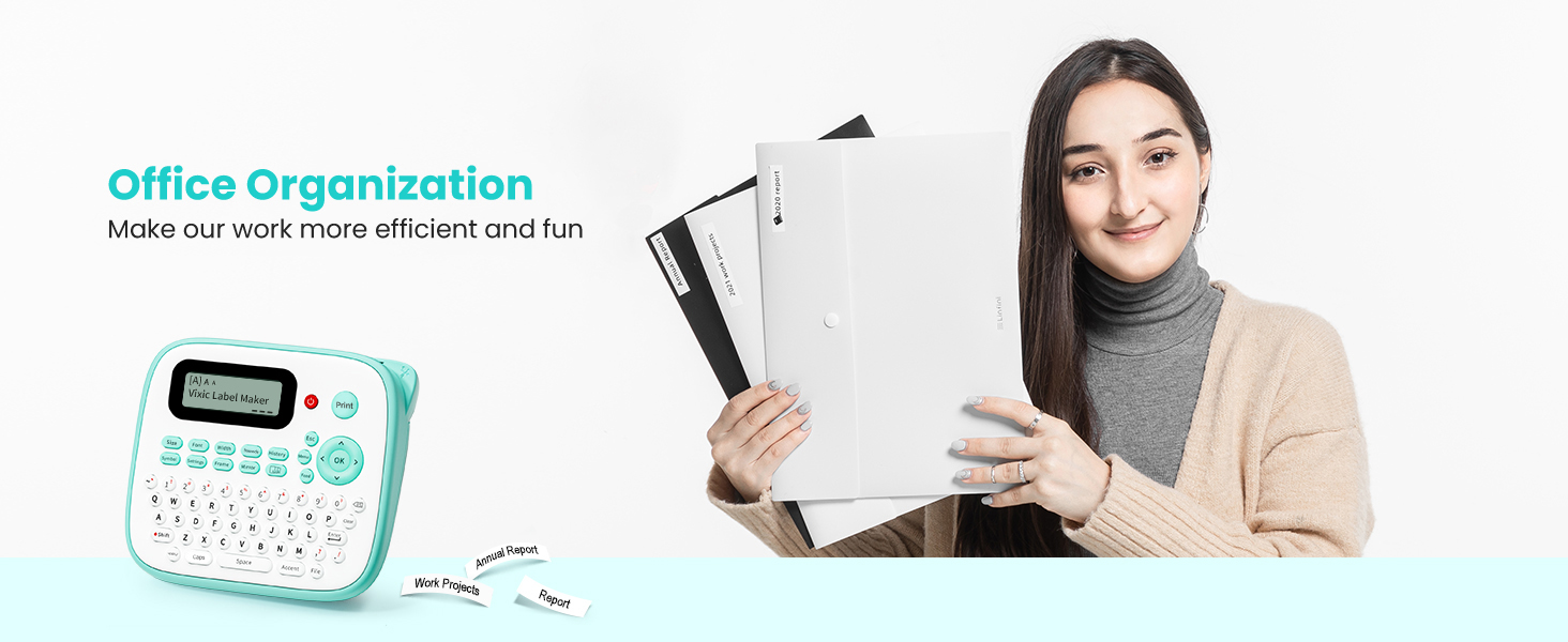 label maker machine for office samll business file folder
