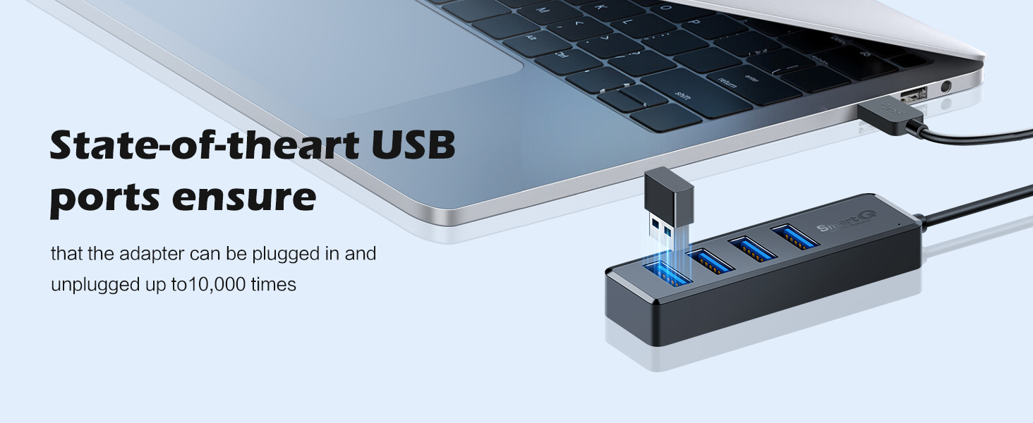 Four-Way USB Connector