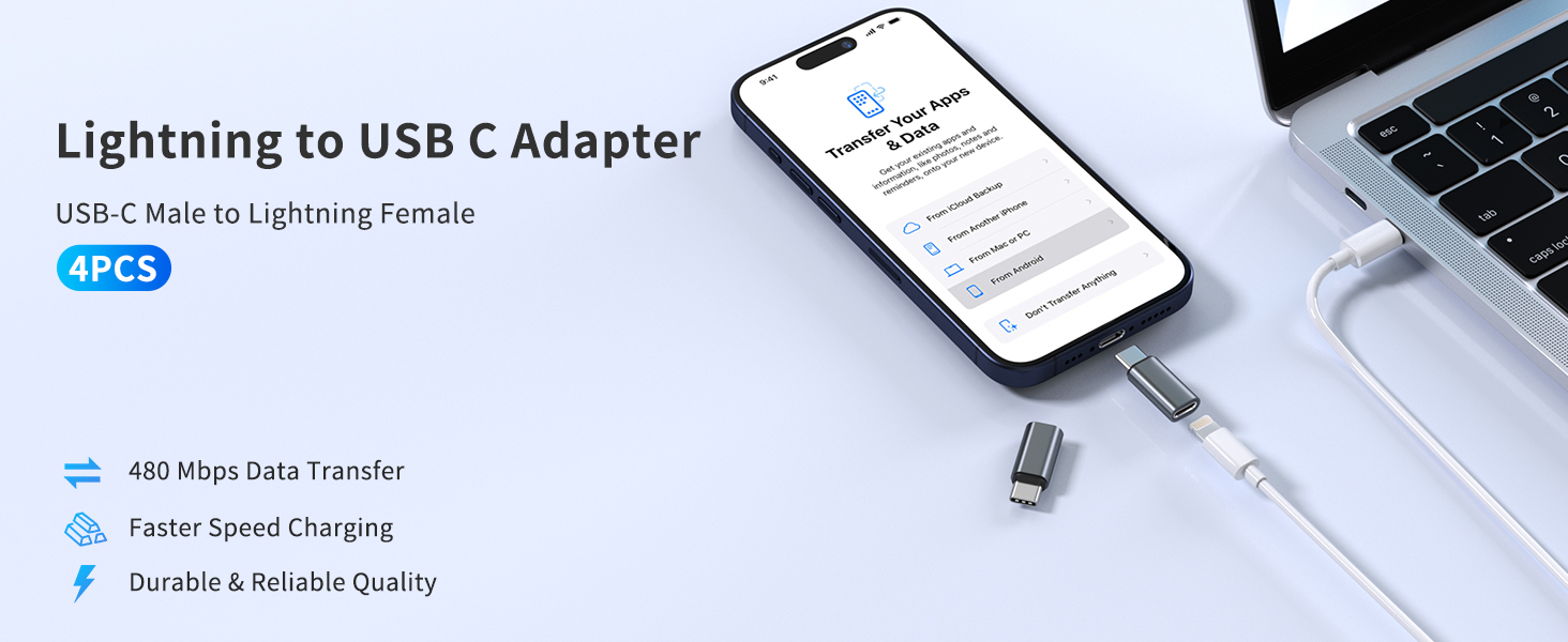 lightning to usb c adapter