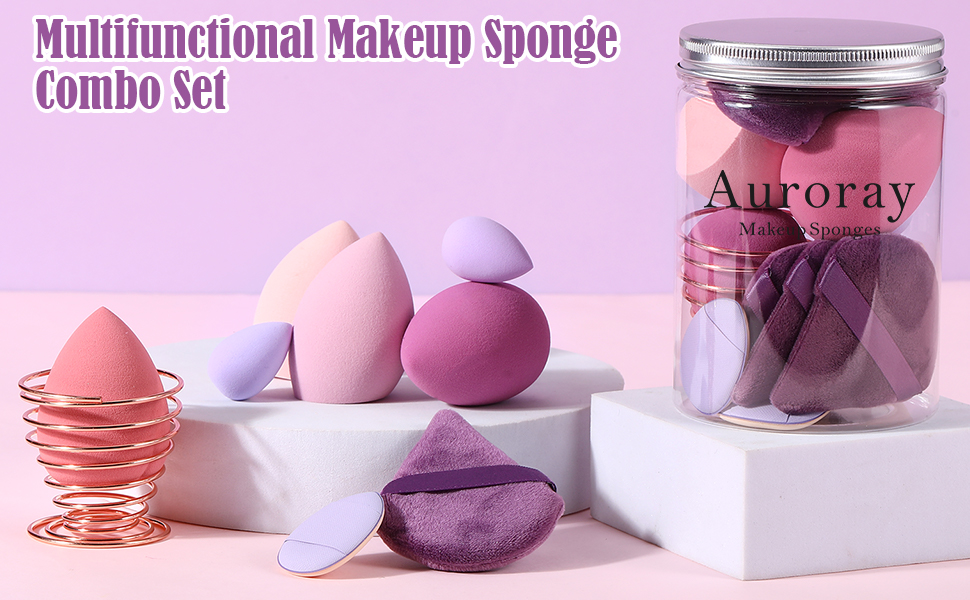 17PCS Makeup Sponge Set