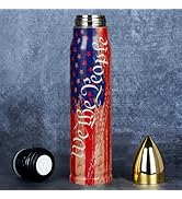 We the People 34 oz Bullet Tumbler - Funny Gift for Adults - Fishing Hunting Camping Mens Gifts I...