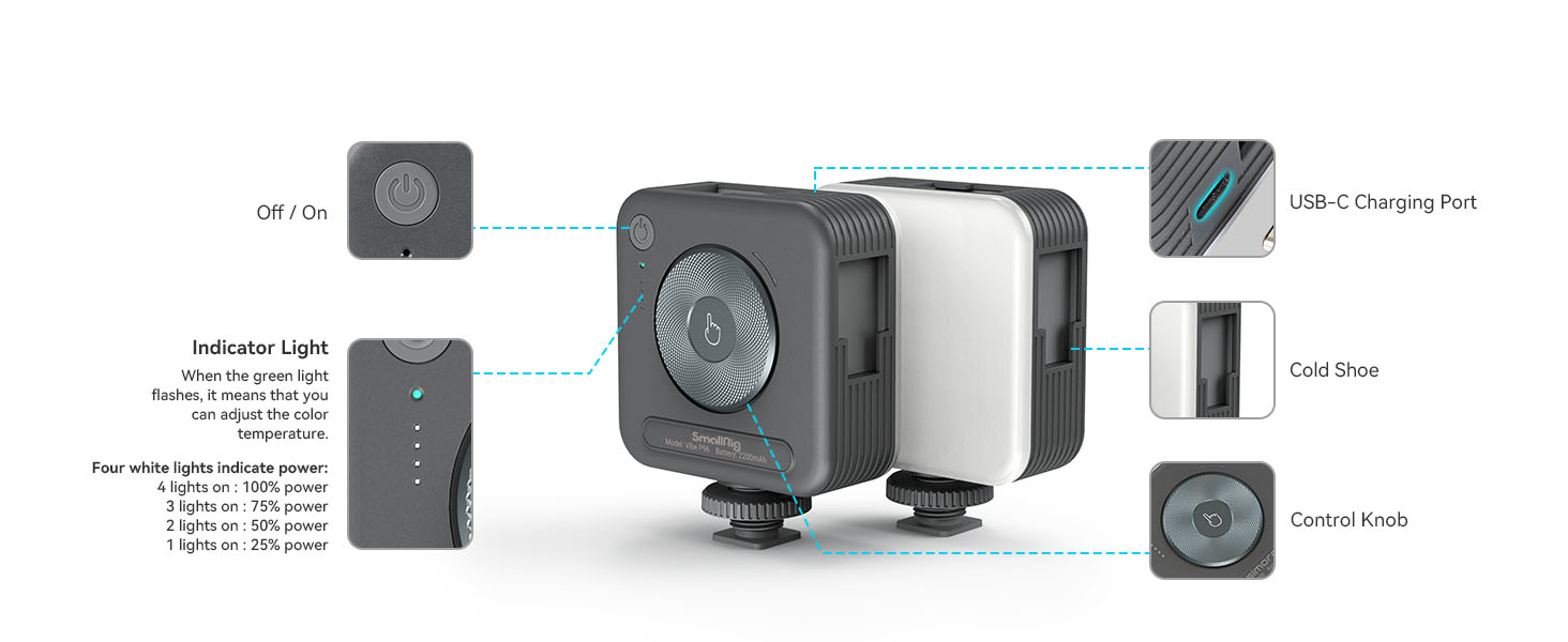 led video light camera lights phtography lighting