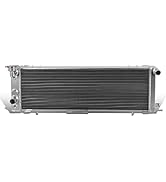 DNA Motoring RA-CHEROKEE-91-3 3-Row Full Aluminum Radiator Compatible with 91-01 Cherokee/91-92 C...
