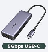 UGREEN USB C to Ethernet Adapter 5Gb, Ethernet Adapter for Laptop
