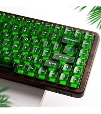 Womier PBT Pudding Keycaps- Shine Through Keycaps | 164 Keys Keycap Set 60 65 75 100 Percent, OEM Pr...