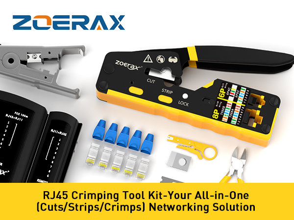 RJ45 Crimp Tool Kit