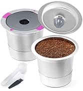 SHANGSKY Reusable Coffee Pods, Stainless Steels K Cup Pod for Keurig 2.0 1.0 Single Cup Coffee Ma...