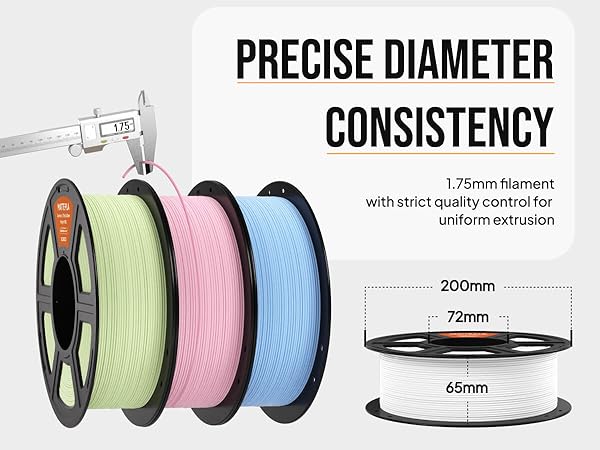 1.75 mm diameter, perfect winding spool