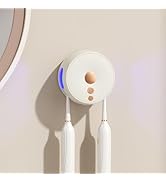 Toothbrush Holders for Bathrooms,Rechargeable Travel Toothbrush Holder,Wall Mounted Toothbrush Or...