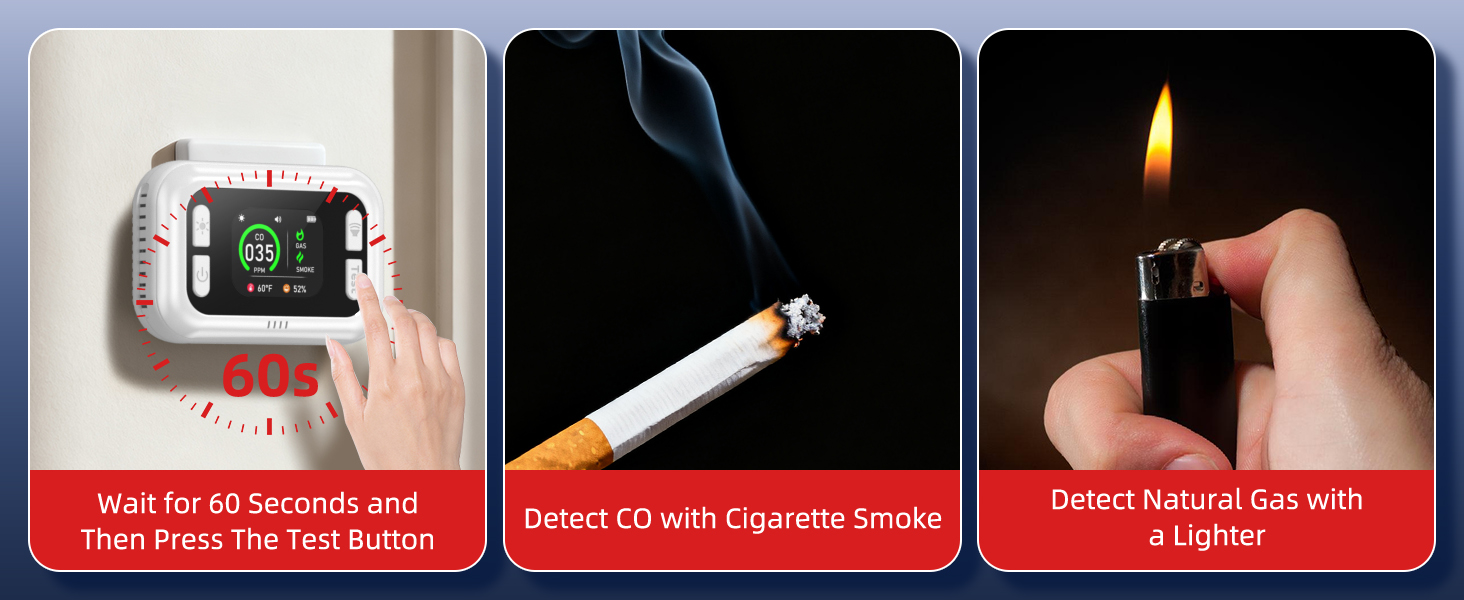 smoke and carbon detector