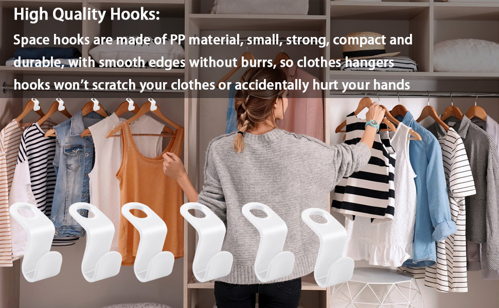 Hanger Connector Hooks, Hangers Space Saving, Hanger Hooks