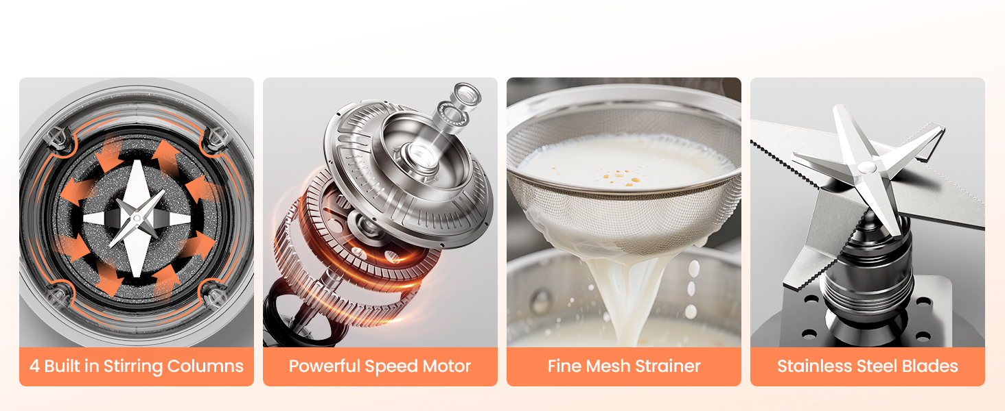 4 Built in Stirring Columns