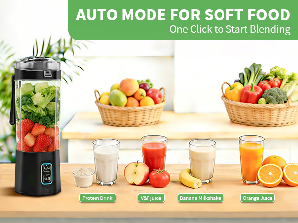 pulse mode for hard food