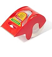 Packing Tape with Dispenser Clear Noiseless Packaging Tape for Shipping Moving Strong Sealing Adh...
