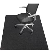 Riveroy Office Chair Mat - for Hardwood Floors, Large Non-Slip Easy-Clean Floor Protection Blanke...