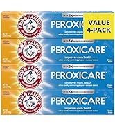 Arm &amp; Hammer Peroxicare Toothpaste, Clean Mint Flavor, Improves Gum Health, 6.0oz (4-Pack)