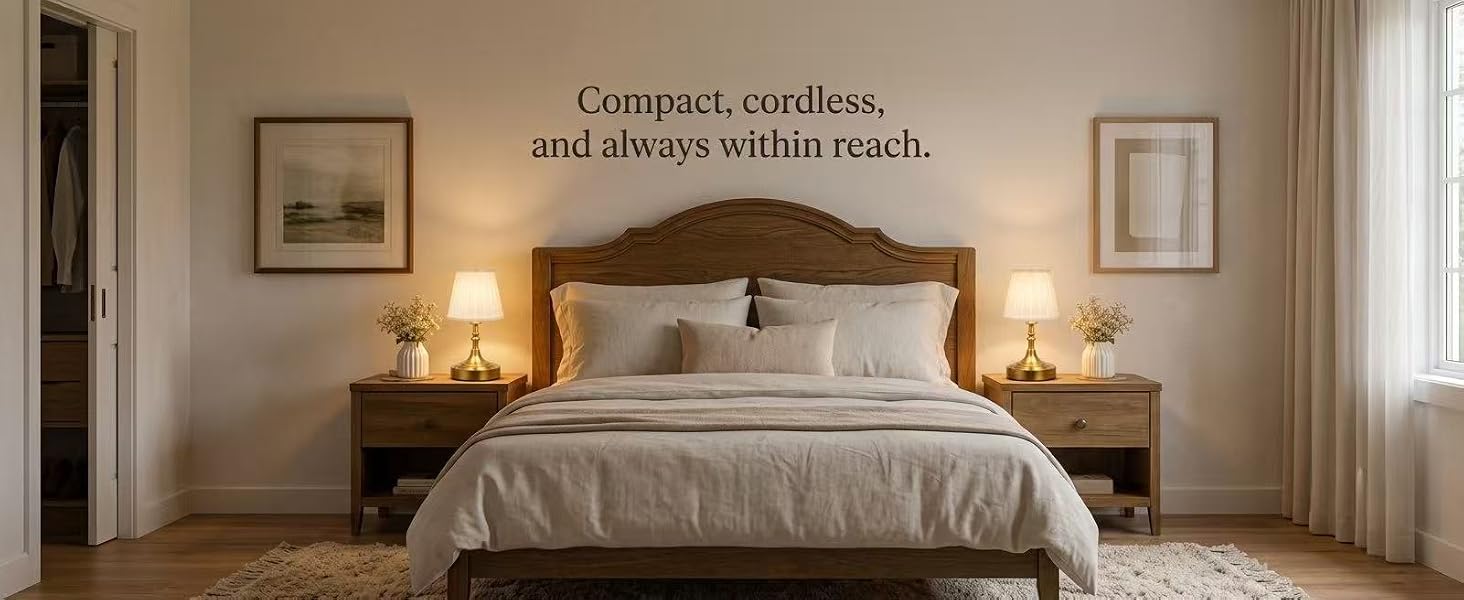 cordless bedside lamp