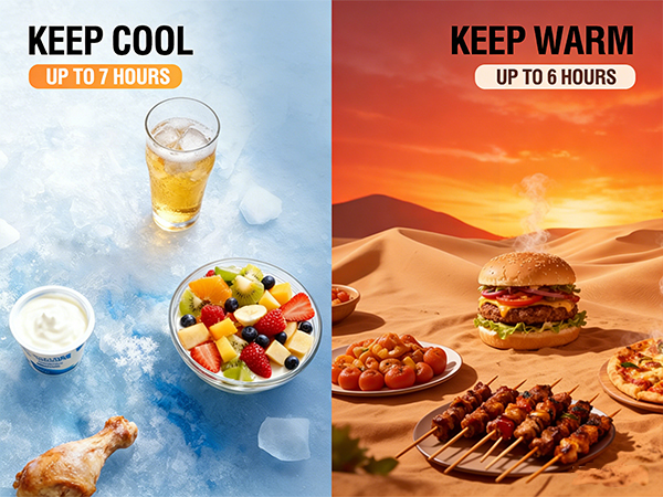 keep warm and cool