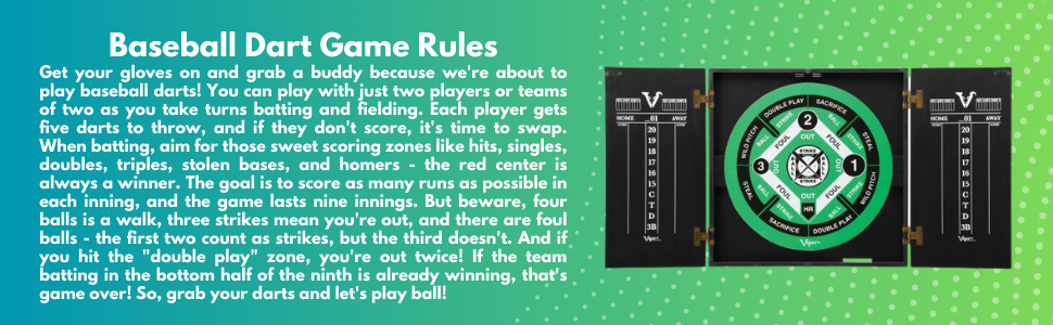 Baseball Dart game