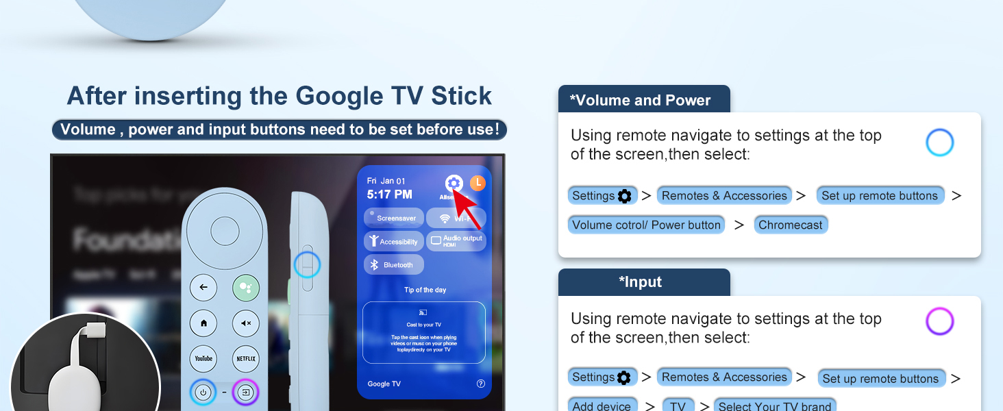 google remote replacement