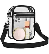USPECLARE Clear Purse Stadium Transparent Messenger Bag Stadium Approved for Men and Women Clear ...
