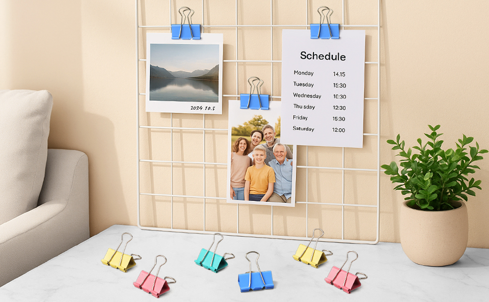 Colored Paper Clips