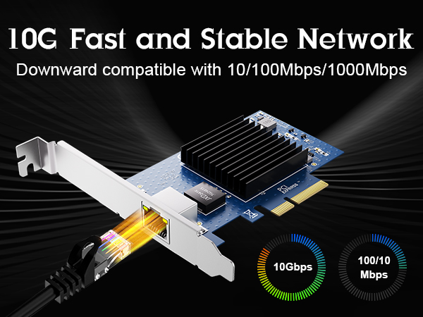 10Gb PCIe NIC Network Card