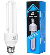Bug Zapper Light Bulb,Homesuit 15W&amp;18W U Type Bug Zapper Replacement Bulb, Bug Zapper Light 2U15W...
