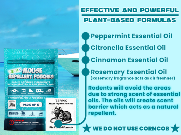 Mouse Repellent Pouches