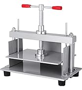 VEVOR Manual Paper Press Machine, 12x8.6 inch for A4 Sized Papers Flatting Machine, 10cm Thicknes...