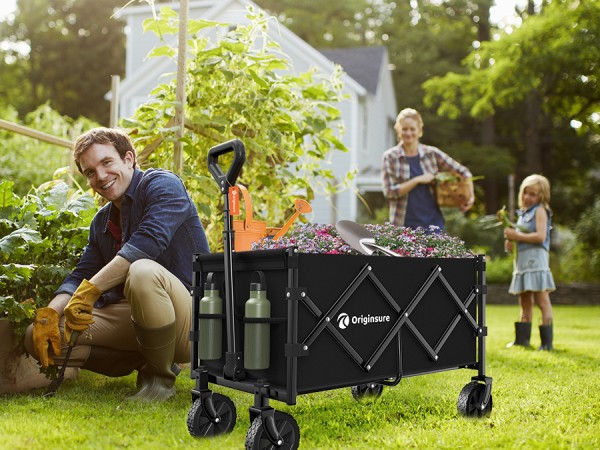 great for moving items or even outdoors when planting or gardening