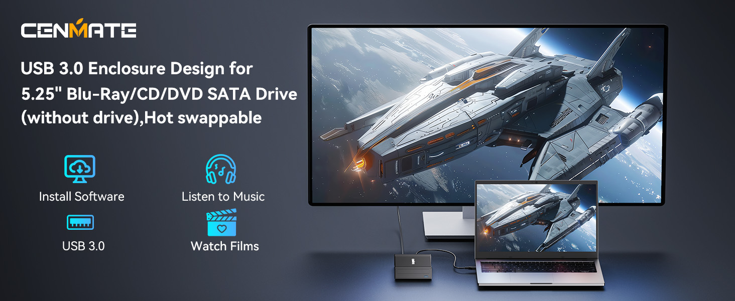 5.25 drive enclosure